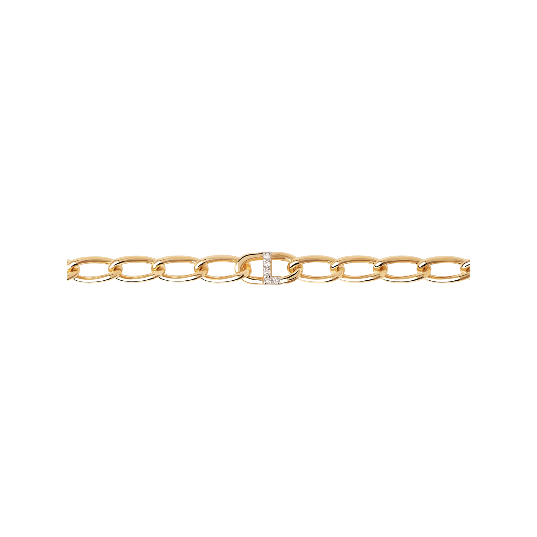 PDpaola Bracelet with letter - PU01-549-U