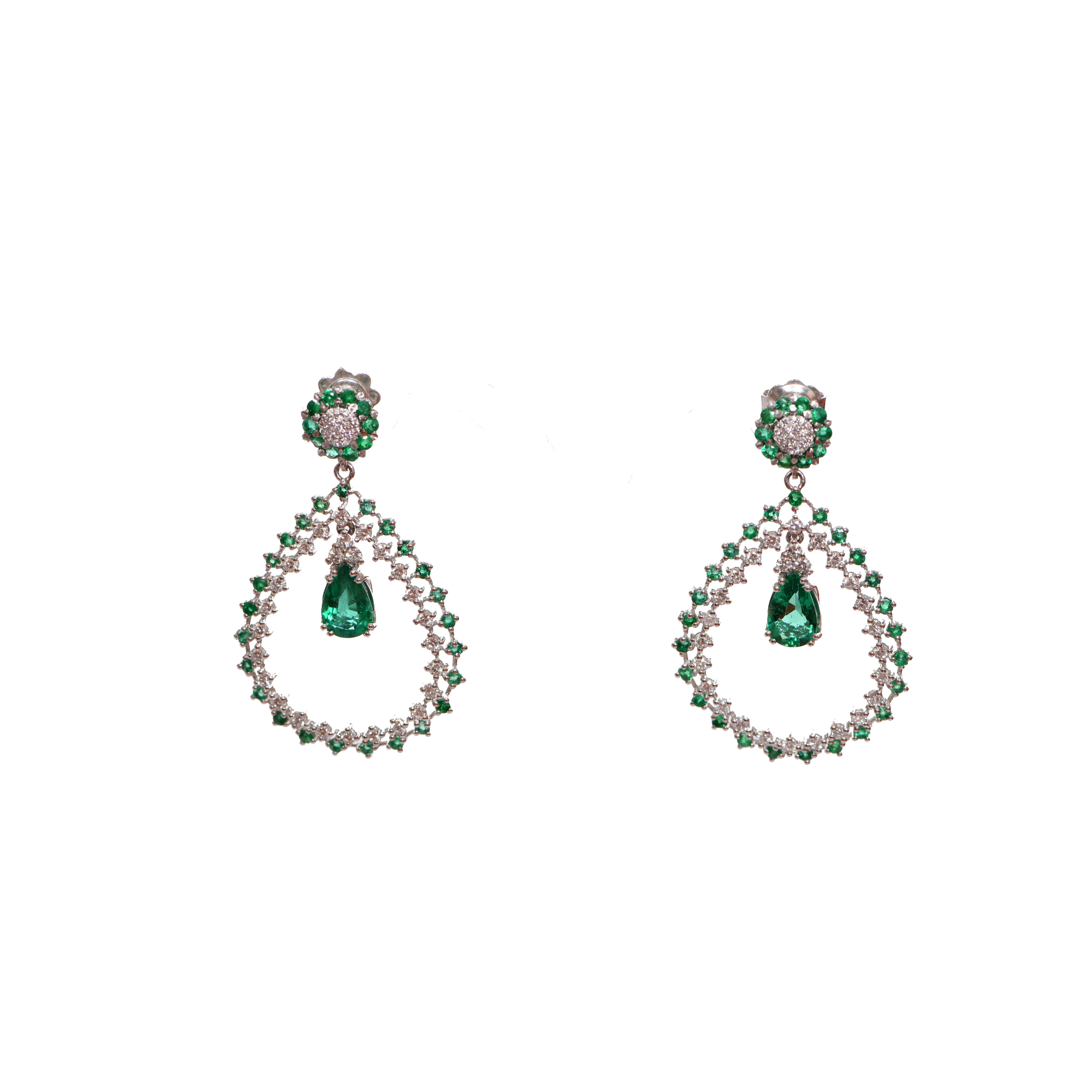 I Monili Emerald earrings - REXX