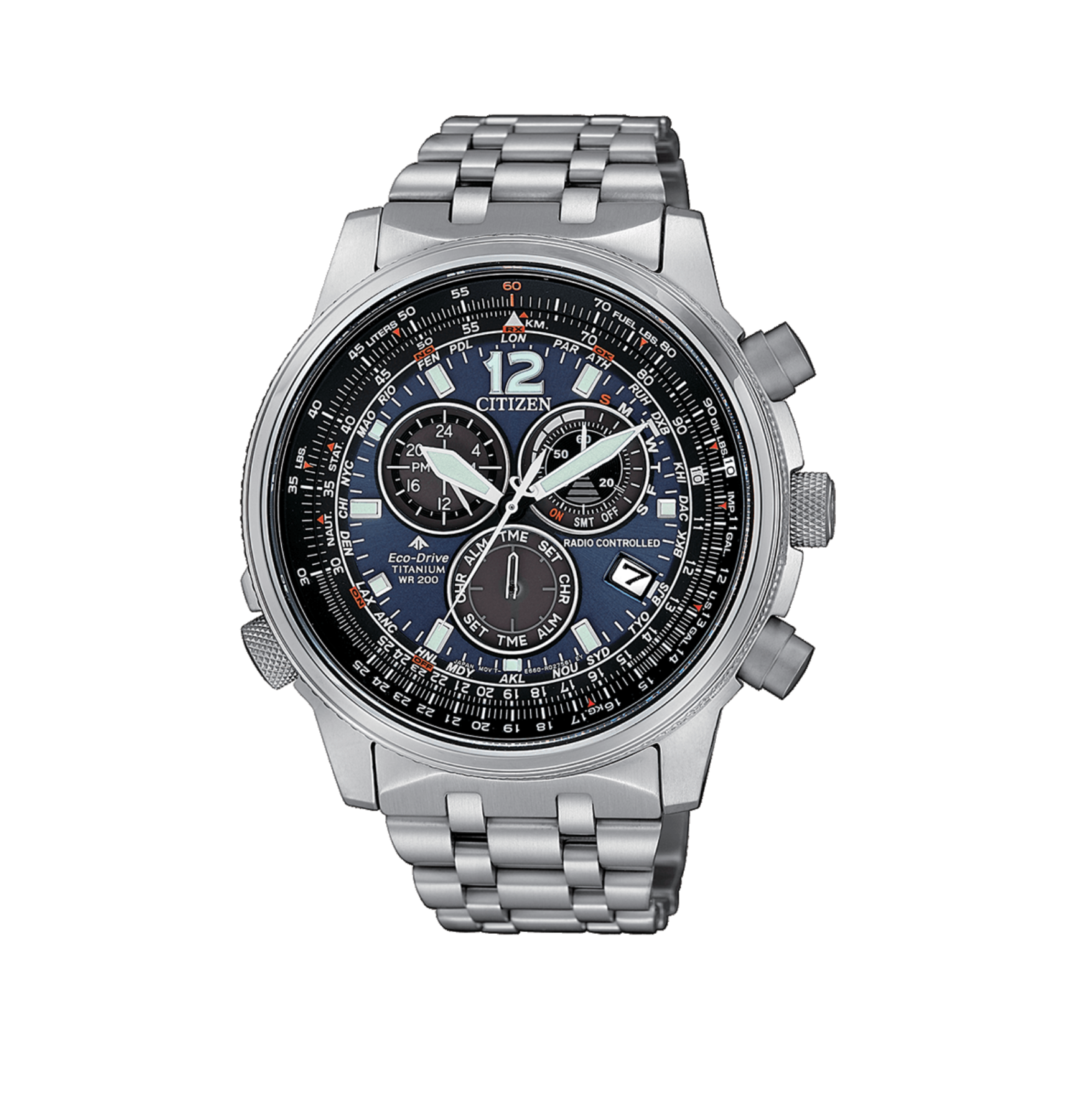 Citizen pilot super discount titanium