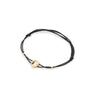 Unoaerre Gold bracelet with heart and red cord - 415FFB9700002