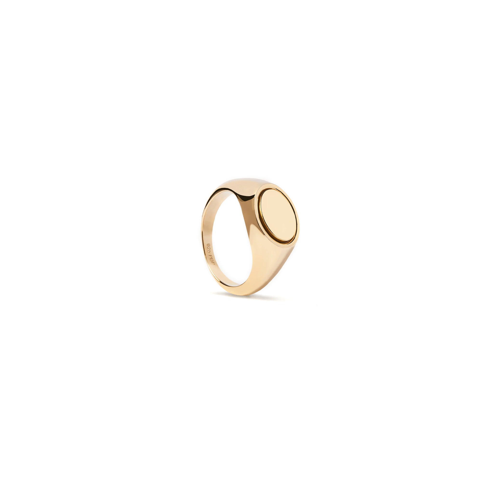 PDPaola Gold signet ring - AN01-628-12