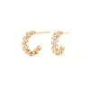 PDPaola Little crown earrings - AR01-578-U