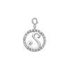Miluna Charm pendente in argento e topazi - PFD857-A