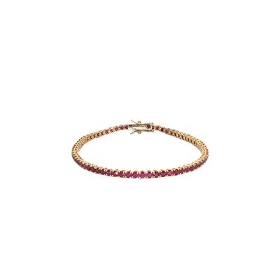 Eternity - Ruby Tennis Bracelet