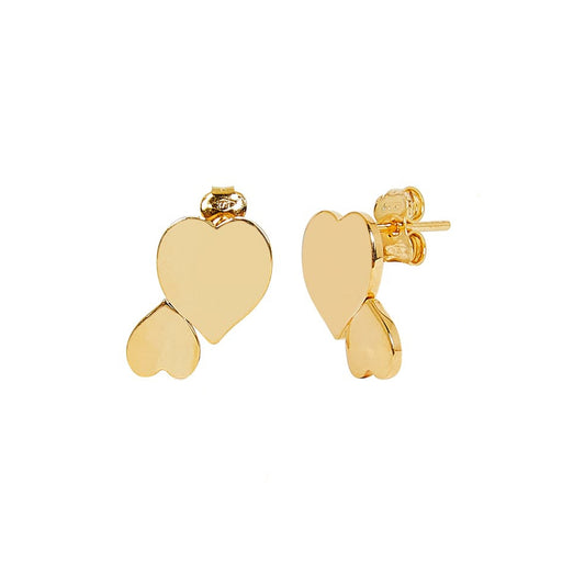 Unoaerre Double heart earrings - 415FFO6090000